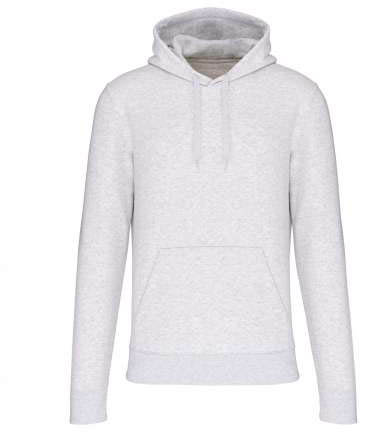 Kariban Men's Eco-friendly Hooded Sweatshirt - šedá