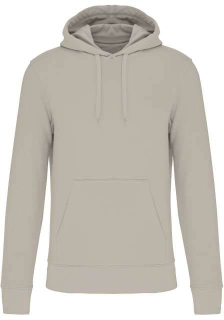 Kariban Men's Eco-friendly Hooded Sweatshirt mikina - šedá