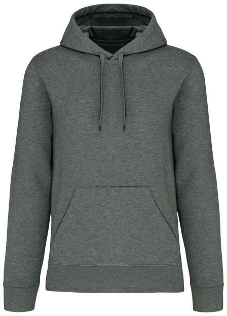 Kariban Men's Eco-friendly Hooded Sweatshirt - zelená