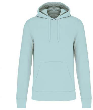 Kariban Men's Eco-friendly Hooded Sweatshirt - zelená