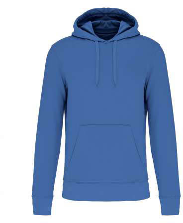 Kariban Men's Eco-friendly Hooded Sweatshirt - blue