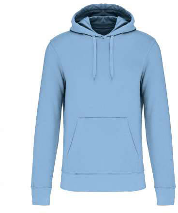 Kariban Men's Eco-friendly Hooded Sweatshirt mikina - modrá