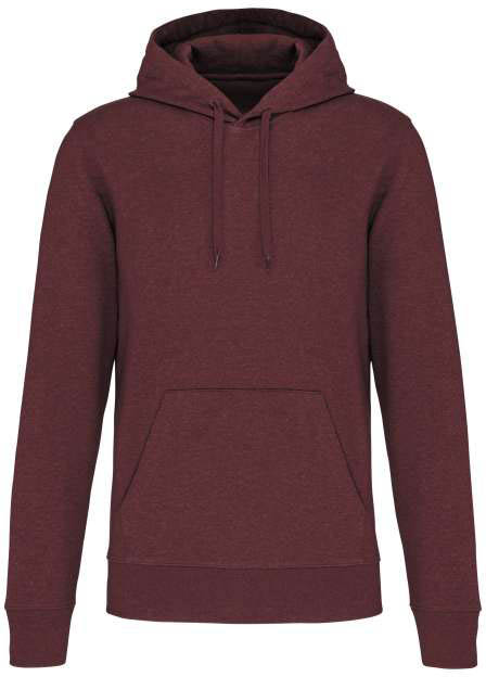 Kariban Men's Eco-friendly Hooded Sweatshirt - Kariban Men's Eco-friendly Hooded Sweatshirt - Heather Sport Dark Maroon