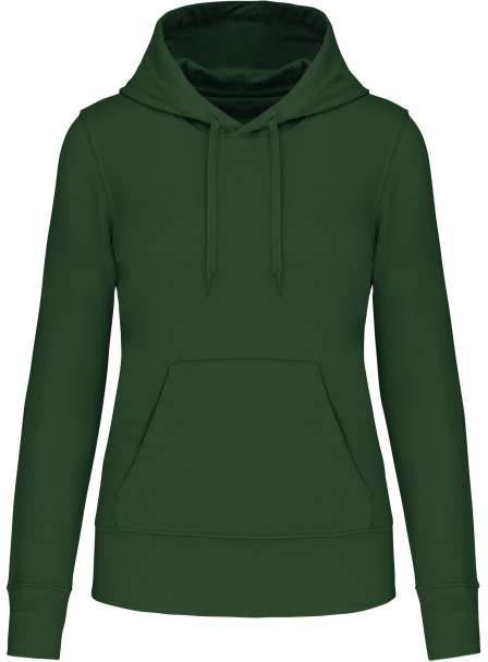 Kariban Ladies' Eco-friendly Hooded Sweatshirt mikina - Kariban Ladies' Eco-friendly Hooded Sweatshirt mikina - Forest Green