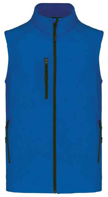 Kariban Men's Softshell Bodywarmer - modrá