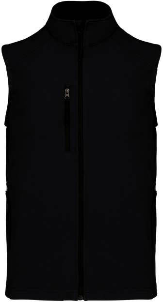 Kariban Men's Softshell Bodywarmer - Kariban Men's Softshell Bodywarmer - Black