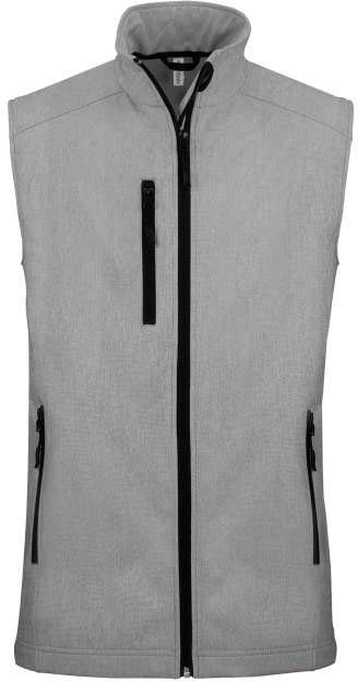 Kariban Men's Softshell Bodywarmer - šedá