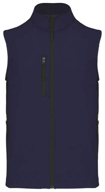 Kariban Men's Softshell Bodywarmer - modrá