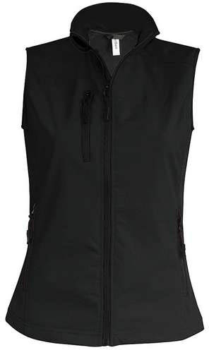 Kariban Ladies' Softshell Bodywarmer - black