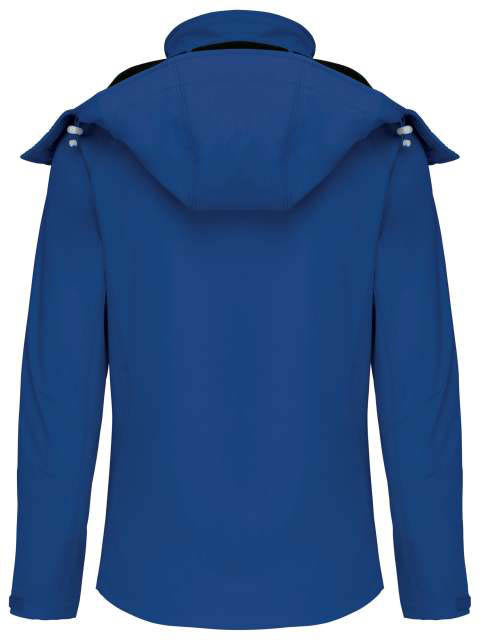 Kariban Ladies' Detachable Hooded Softshell Jacket - blau