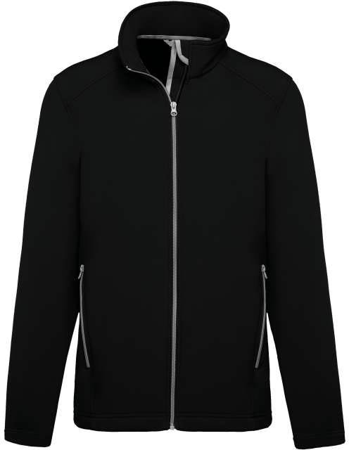 Kariban Men’s 2-layer Softshell Jacket - Kariban Men’s 2-layer Softshell Jacket - Black