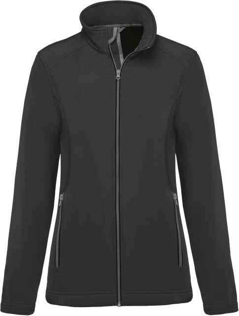 Kariban Ladies’ 2-layer Softshell Jacket - šedá