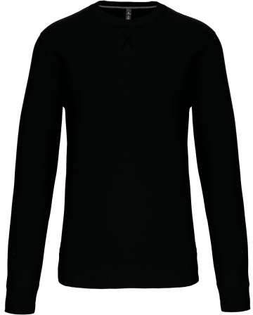 Kariban Unisex Crew Neck Sweatshirt - Kariban Unisex Crew Neck Sweatshirt - Black