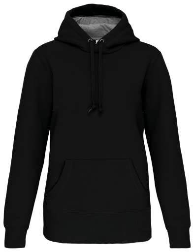 Kariban Hooded Sweatshirt mikina - černá