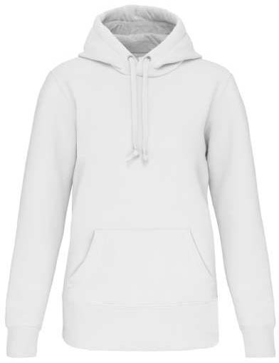 Kariban Hooded Sweatshirt - white