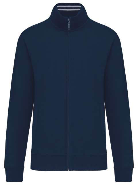 Kariban Men's Full Zip Sweat Jacket - blau