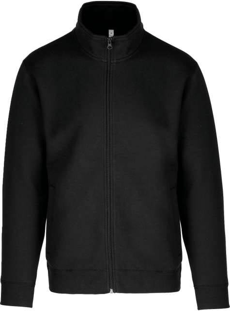 Kariban Full Zip Fleece Jacket - čierna
