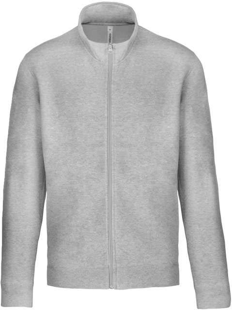 Kariban Full Zip Fleece Jacket - šedá