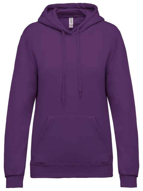 Kariban Ladies’ Hooded Sweatshirt - Violett