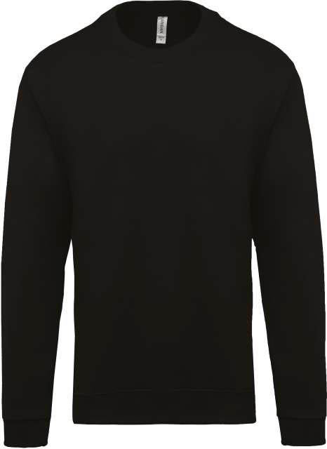 Kariban Crew Neck Sweatshirt mikina - černá