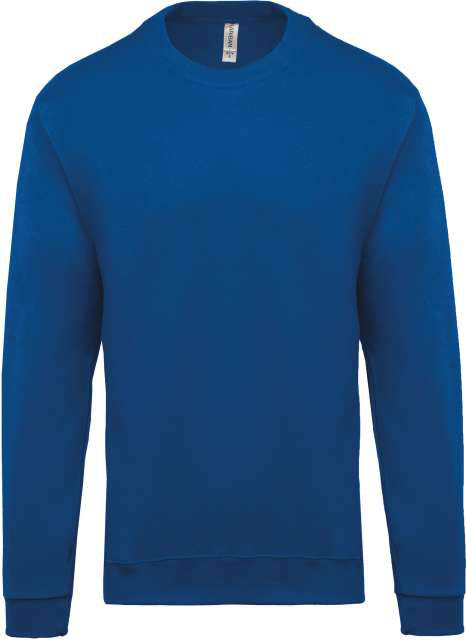 Kariban Crew Neck Sweatshirt mikina - modrá