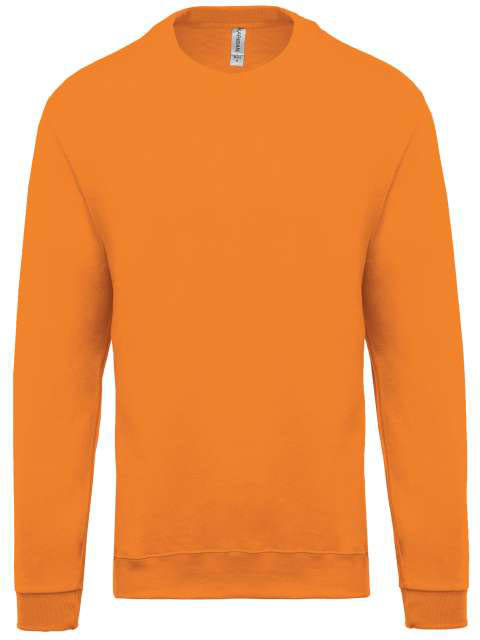 Kariban Crew Neck Sweatshirt - oranžová