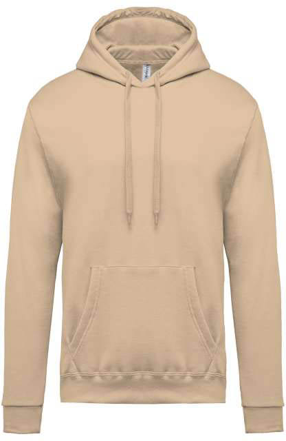 Kariban Men’s Hooded Sweatshirt mikina - hnědá