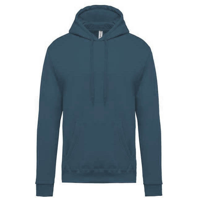 Kariban Men’s Hooded Sweatshirt - Kariban Men’s Hooded Sweatshirt - Metro Blue