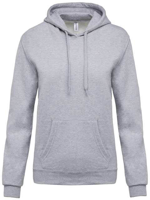 Kariban Men’s Hooded Sweatshirt - šedá