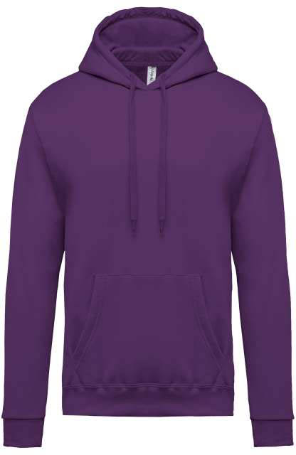 Kariban Men’s Hooded Sweatshirt mikina - fialová