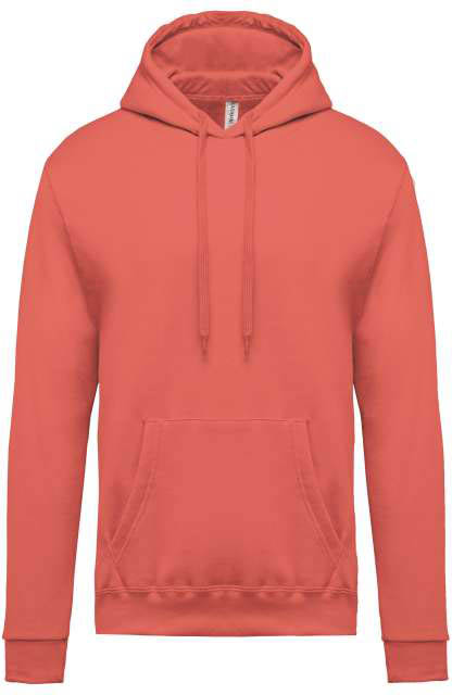 Kariban Men’s Hooded Sweatshirt mikina - růžová