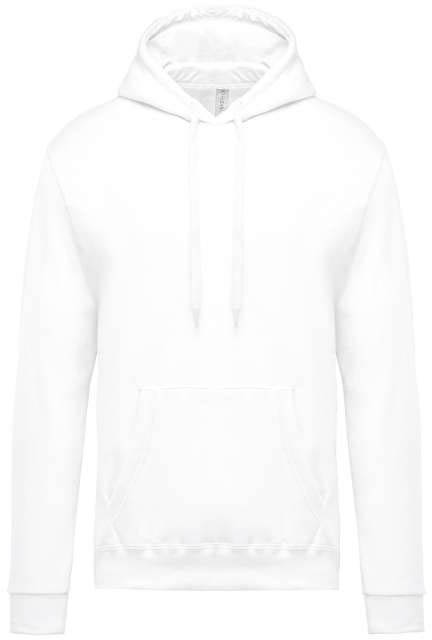 Kariban Men’s Hooded Sweatshirt - Kariban Men’s Hooded Sweatshirt - White