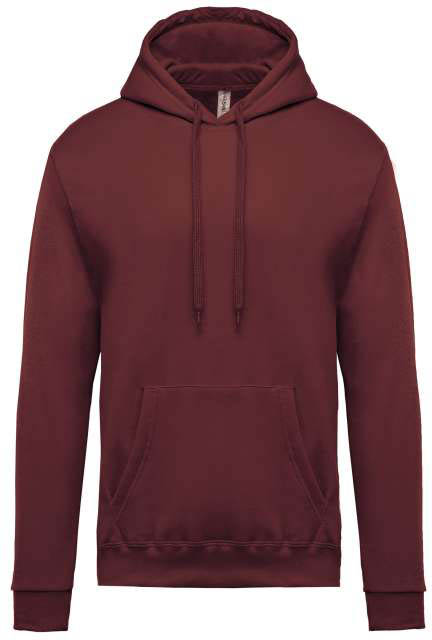 Kariban Men’s Hooded Sweatshirt mikina - červená