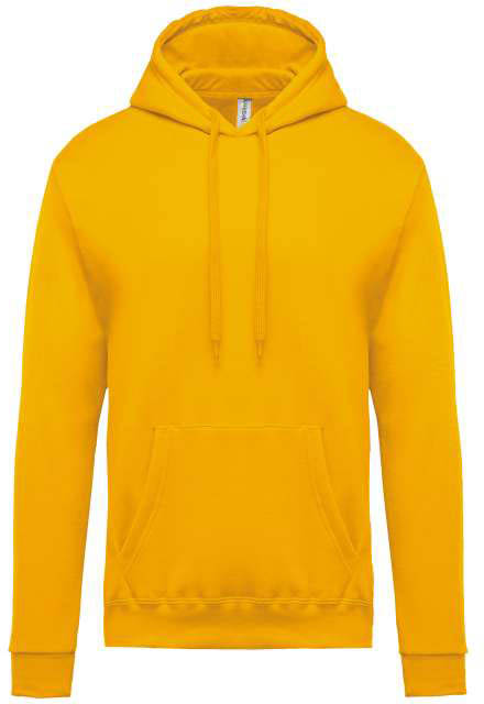Kariban Men’s Hooded Sweatshirt - yellow