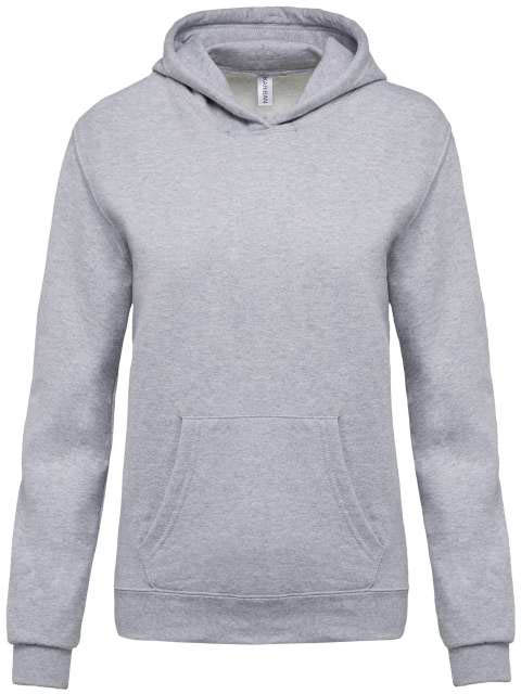 Kariban Kids’ Hooded Sweatshirt mikina - Kariban Kids’ Hooded Sweatshirt mikina - Ice Grey