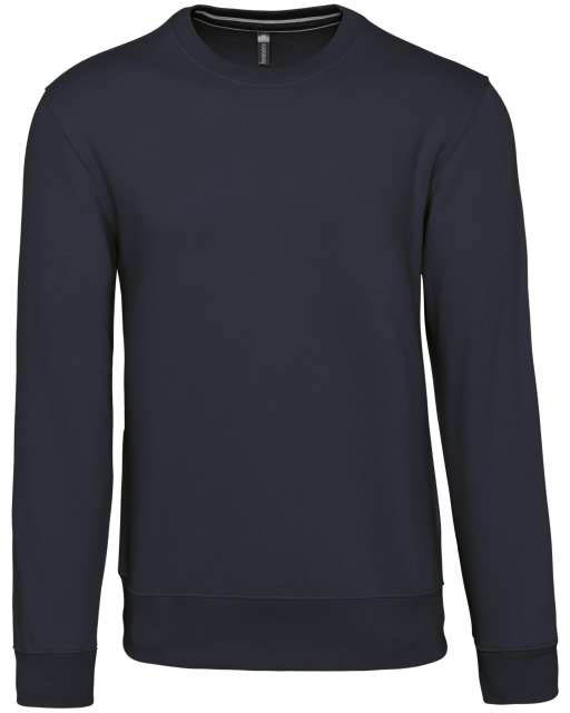 Kariban Crew Neck Sweatshirt mikina - modrá