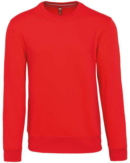 Kariban Crew Neck Sweatshirt mikina - Kariban Crew Neck Sweatshirt mikina - Cherry Red