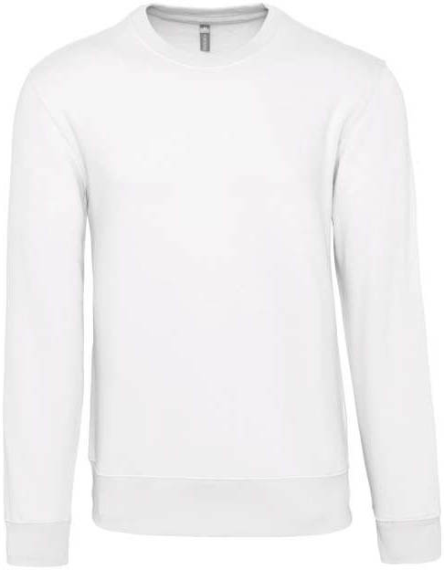 Kariban Crew Neck Sweatshirt mikina - Kariban Crew Neck Sweatshirt mikina - White