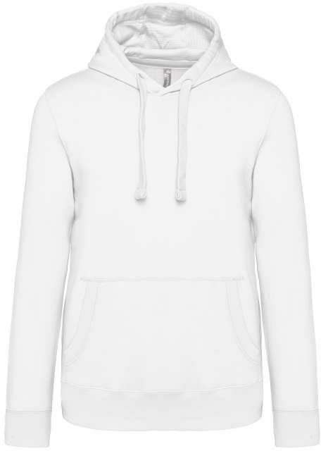 Kariban Hooded Sweatshirt - biela