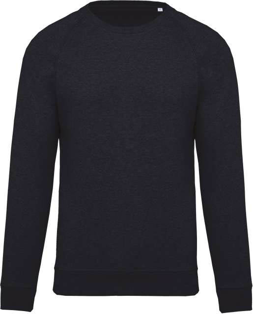 Kariban Kids' Organic Raglan Sleeve Sweatshirt - Kariban Kids' Organic Raglan Sleeve Sweatshirt - Heather Sport Dark Navy