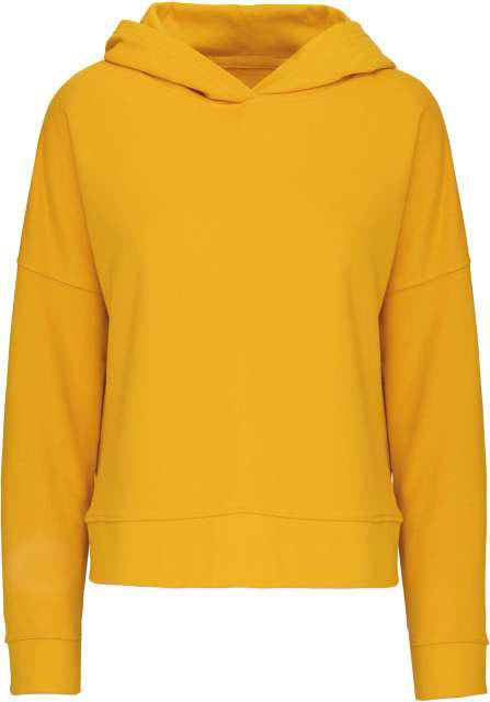 Kariban Ladies' Organic Lounge Hoodie - yellow