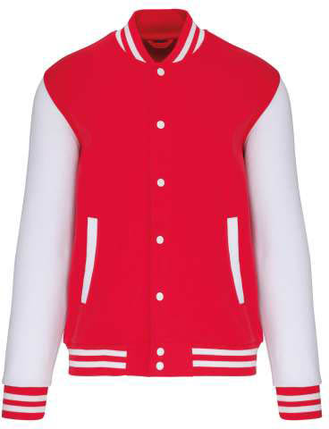 Kariban Unisex Teddy Fleece Jacket - Rot