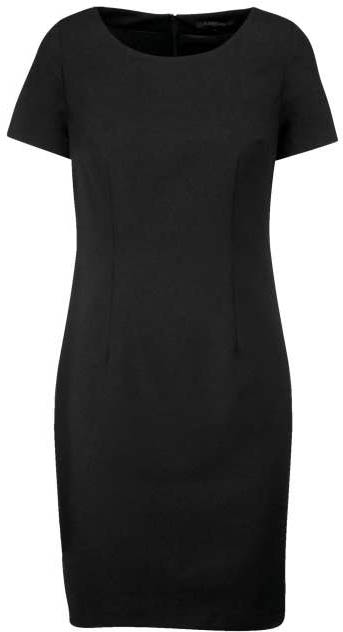 Kariban Short-sleeved Dress - černá