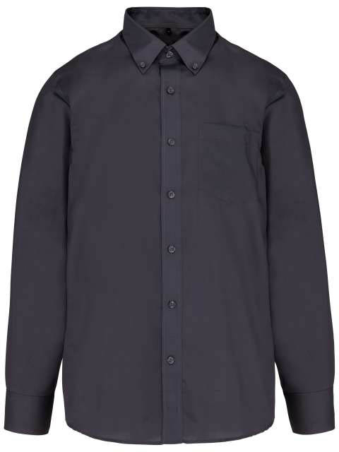 Kariban Long-sleeved Non-iron Shirt - Kariban Long-sleeved Non-iron Shirt - Tweed