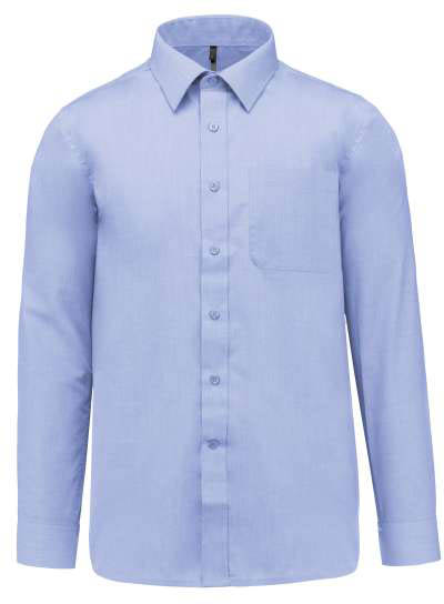 Kariban Jofrey > Long-sleeved Shirt - blau