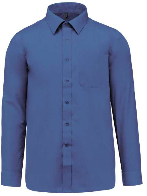 Kariban Jofrey Long-sleeved Shirt - modrá