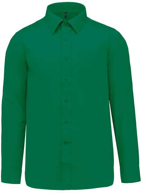 Kariban Jofrey Long-sleeved Shirt - Kariban Jofrey Long-sleeved Shirt - Kelly Green