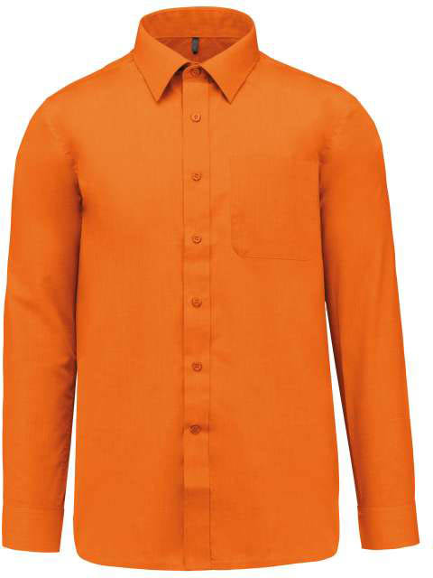 Kariban Jofrey Long-sleeved Shirt - oranžová
