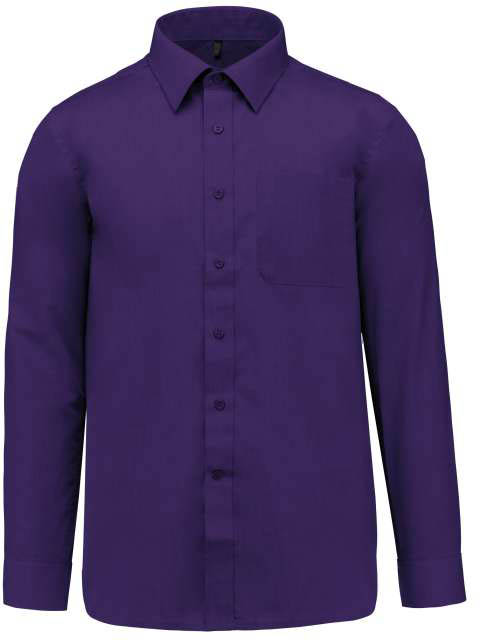 Kariban Jofrey > Long-sleeved Shirt - Kariban Jofrey > Long-sleeved Shirt - Purple