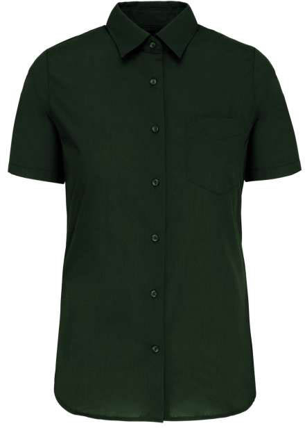 Kariban Judith Ladies' Short-sleeved Shirt - Kariban Judith Ladies' Short-sleeved Shirt - Forest Green